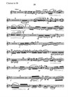 Sonate for clarinet & piano – part 4 (Clarinet part)